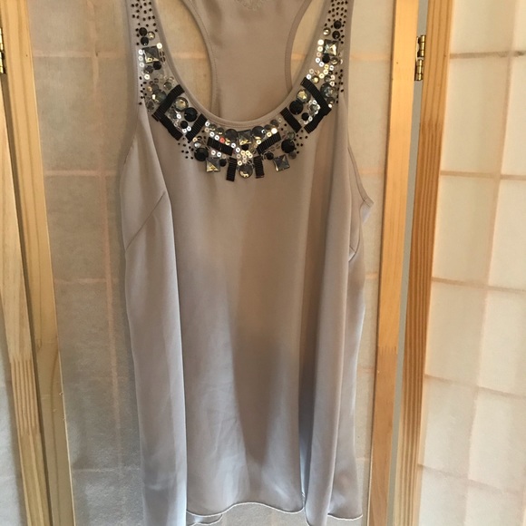 Jeweled tank blouse - Picture 3 of 7